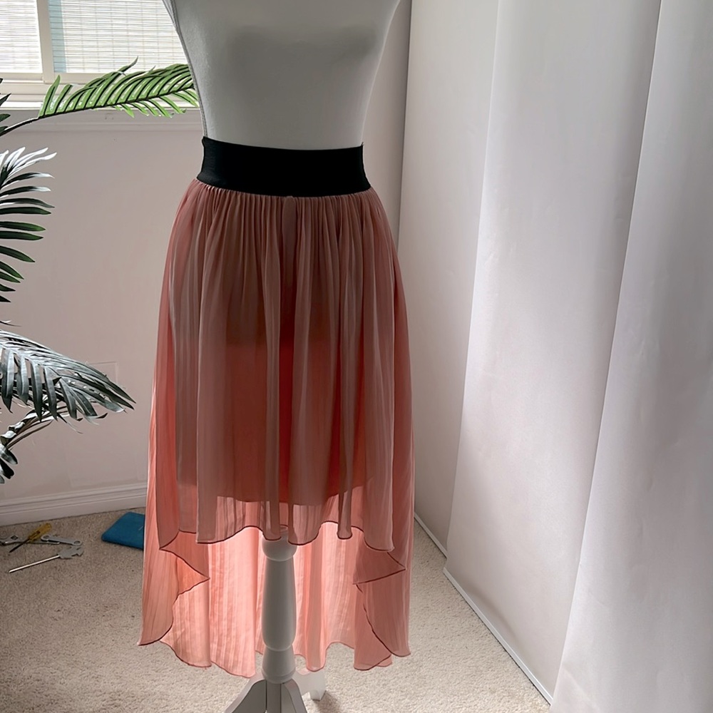 High low skirt